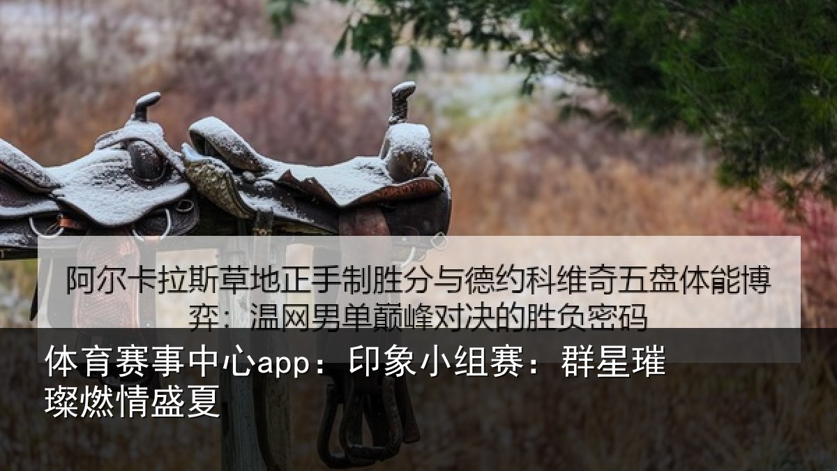 体育赛事中心app：印象小组赛：群星璀璨燃情盛夏