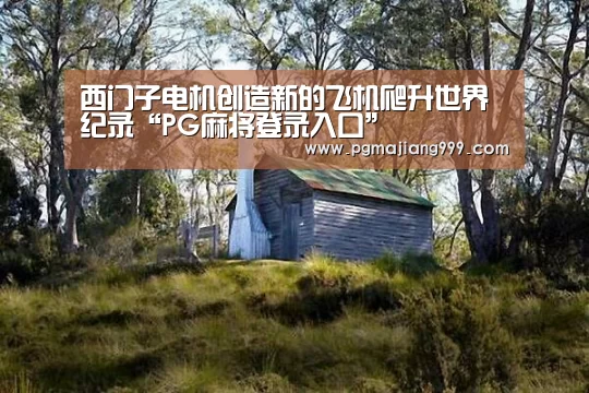 西门子电机创造新的飞机爬升世界纪录“PG麻将登录入口”(图2) PG麻将登录入口