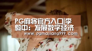PG麻将官方入口|李毅中:发展数字经济关键是掌握核心技术(图3) PG娱乐中心